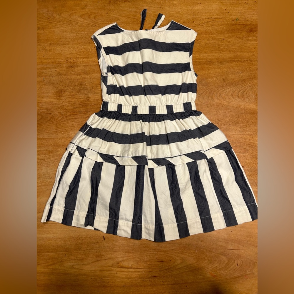 Perfect navy blue and white sundress